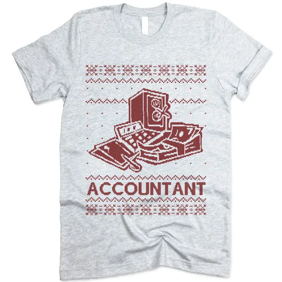 Accountant Christmas T Shirt