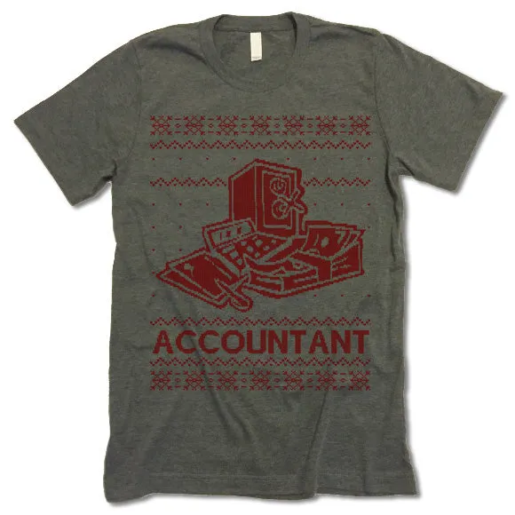 Accountant Christmas T Shirt