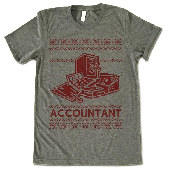 Accountant Christmas T Shirt