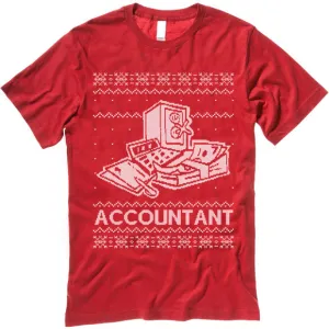 Accountant Christmas T Shirt