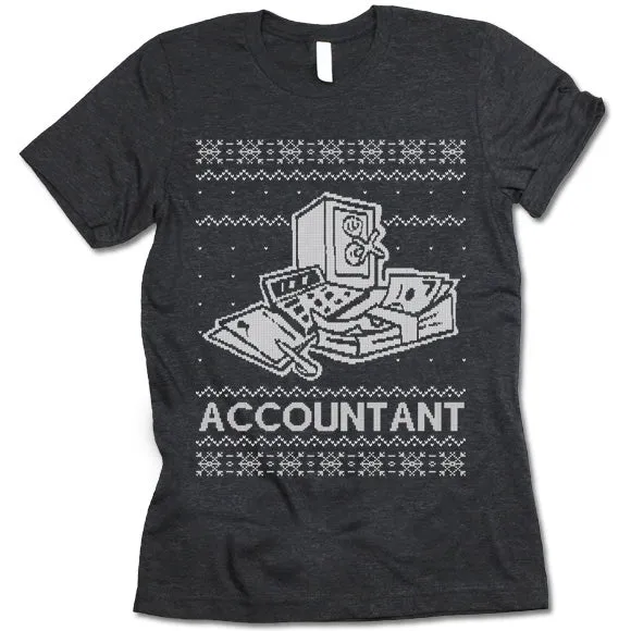 Accountant Christmas T Shirt