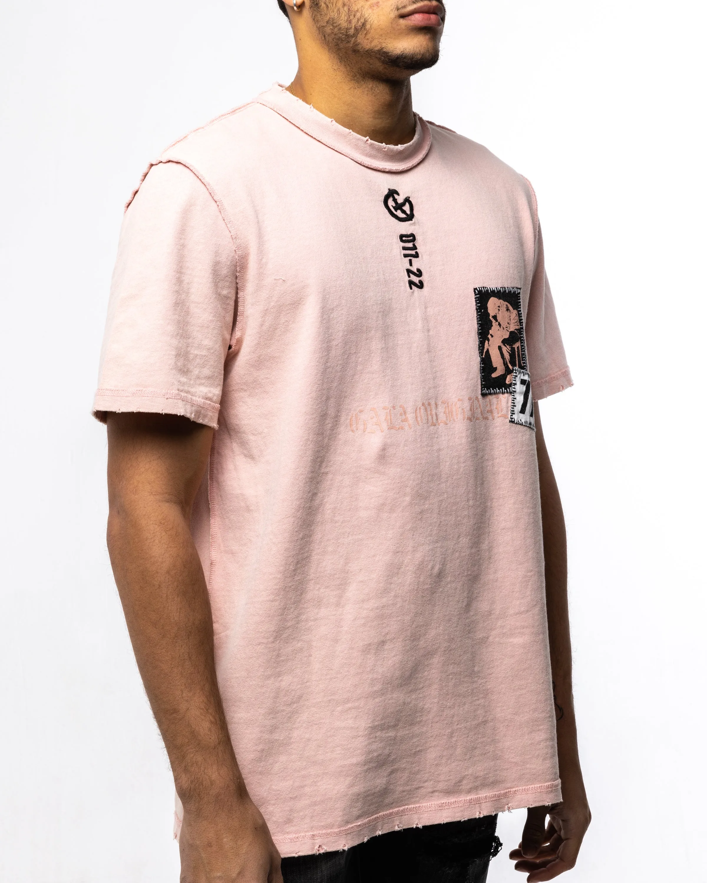 ADAPT OR DIE T-SHIRT (BLUSH)