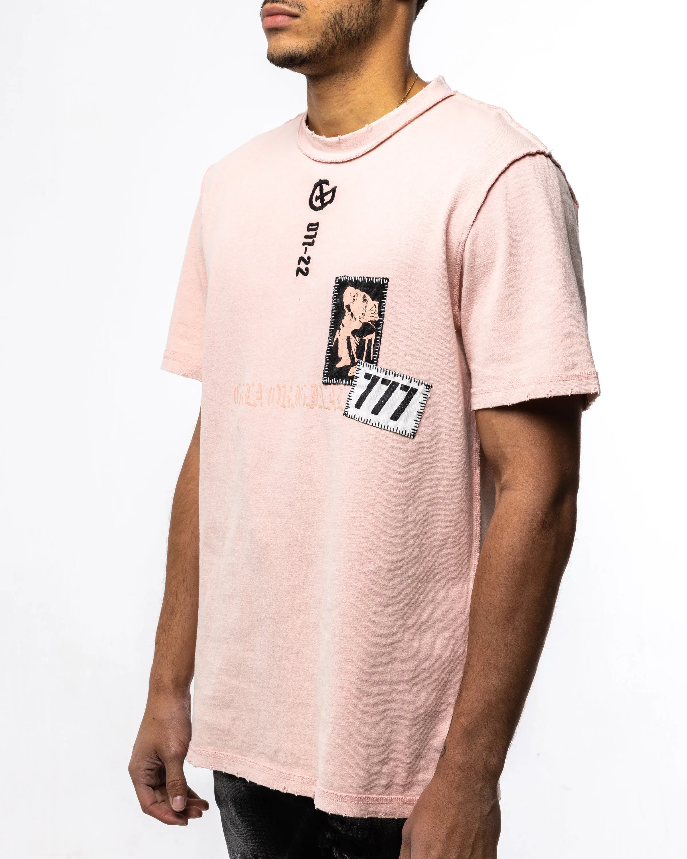 ADAPT OR DIE T-SHIRT (BLUSH)