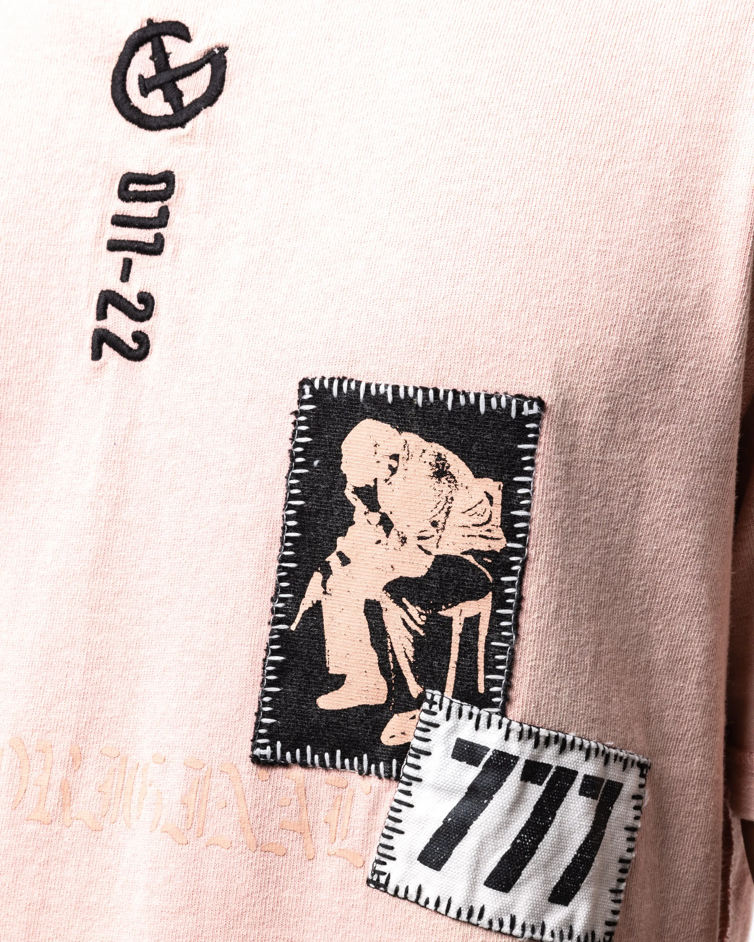 ADAPT OR DIE T-SHIRT (BLUSH)