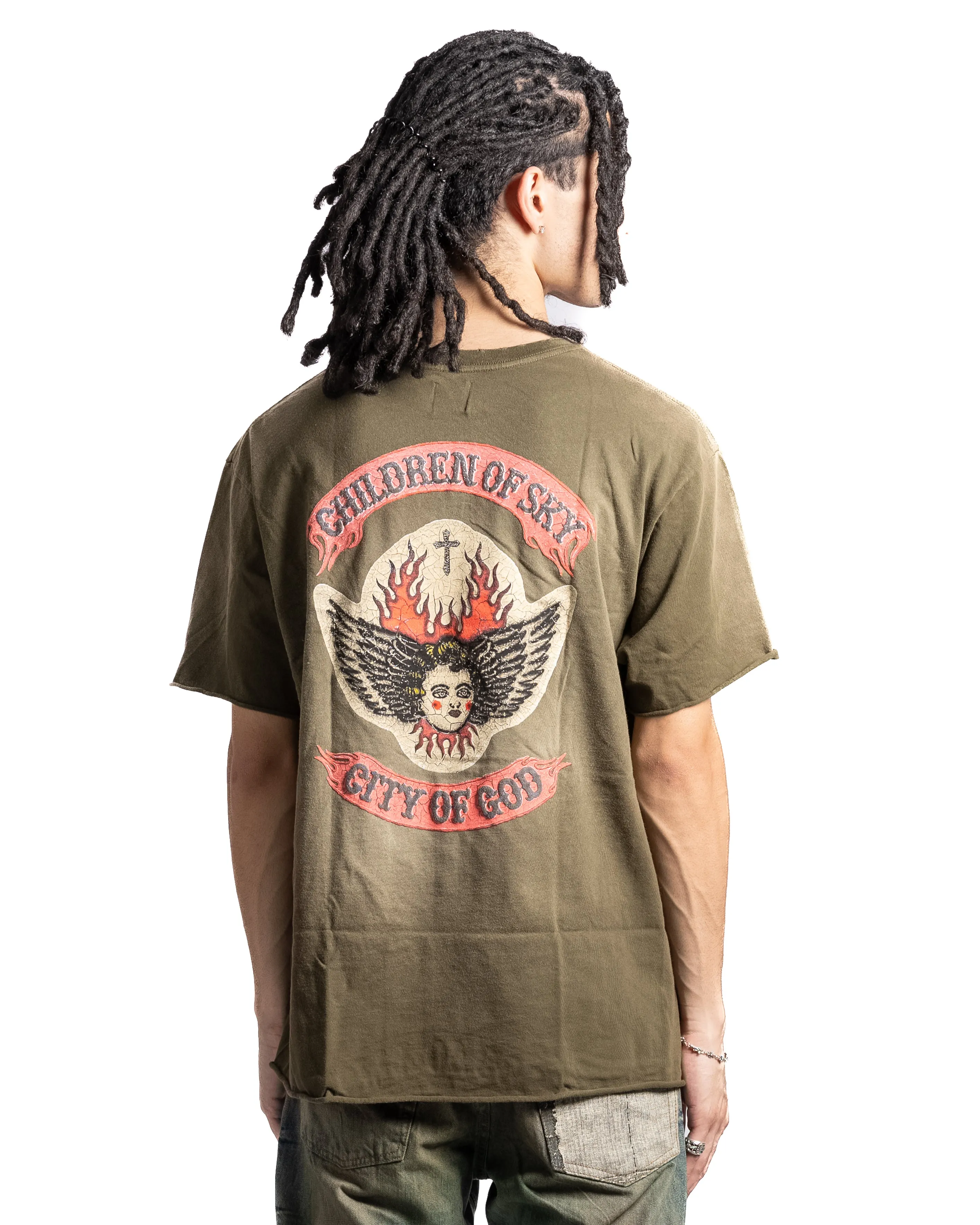 Alchemist Lester Children Of Sky Tee Spanish Green