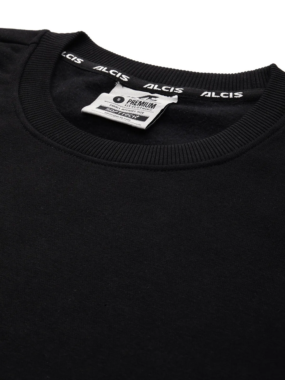 Alcis Women Motion Typography Printed Sweatshirt