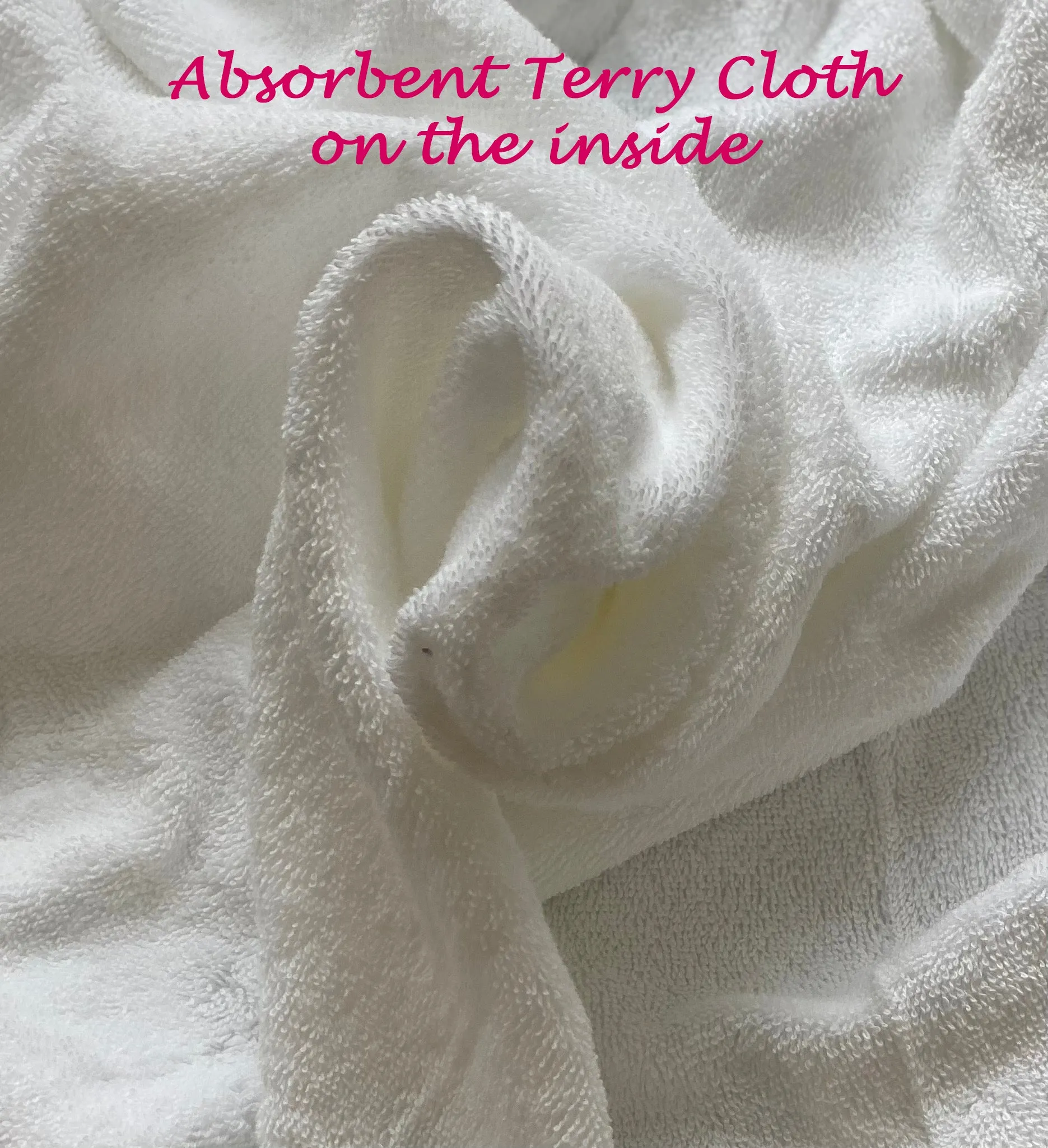 Alpha Delta Pi Terry Velour Spa Wrap