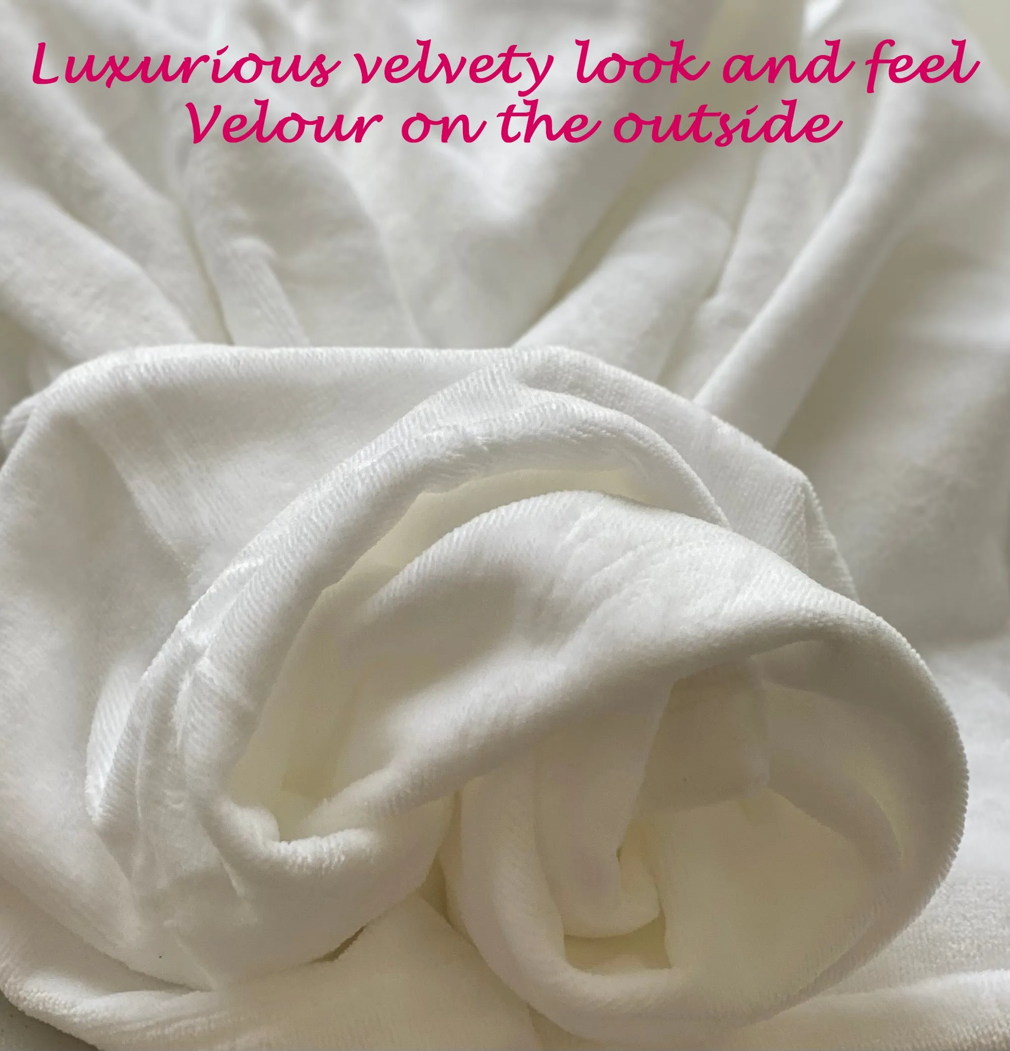 Alpha Delta Pi Terry Velour Spa Wrap