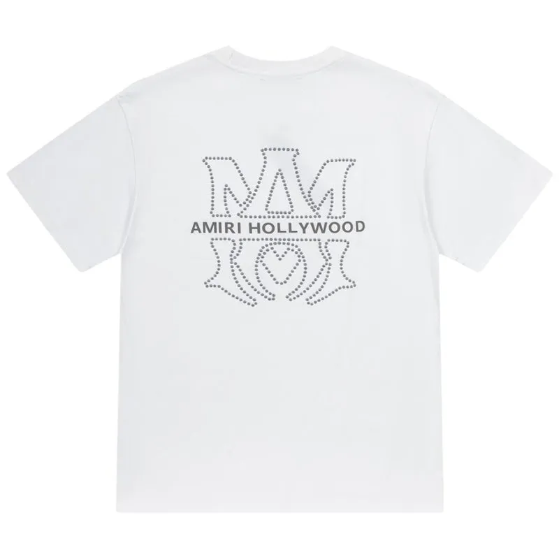 AMIRl Logo-Print Cotton-Jersey T-Shirts