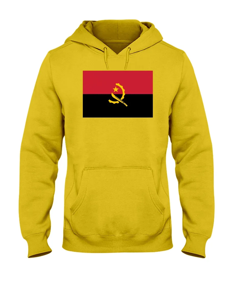 Angola Flag Gildan  Hoodie