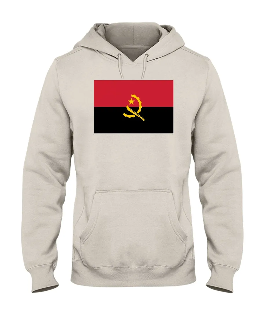Angola Flag Gildan  Hoodie