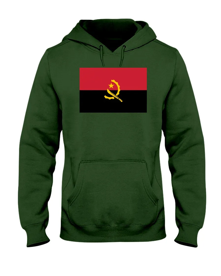 Angola Flag Gildan  Hoodie