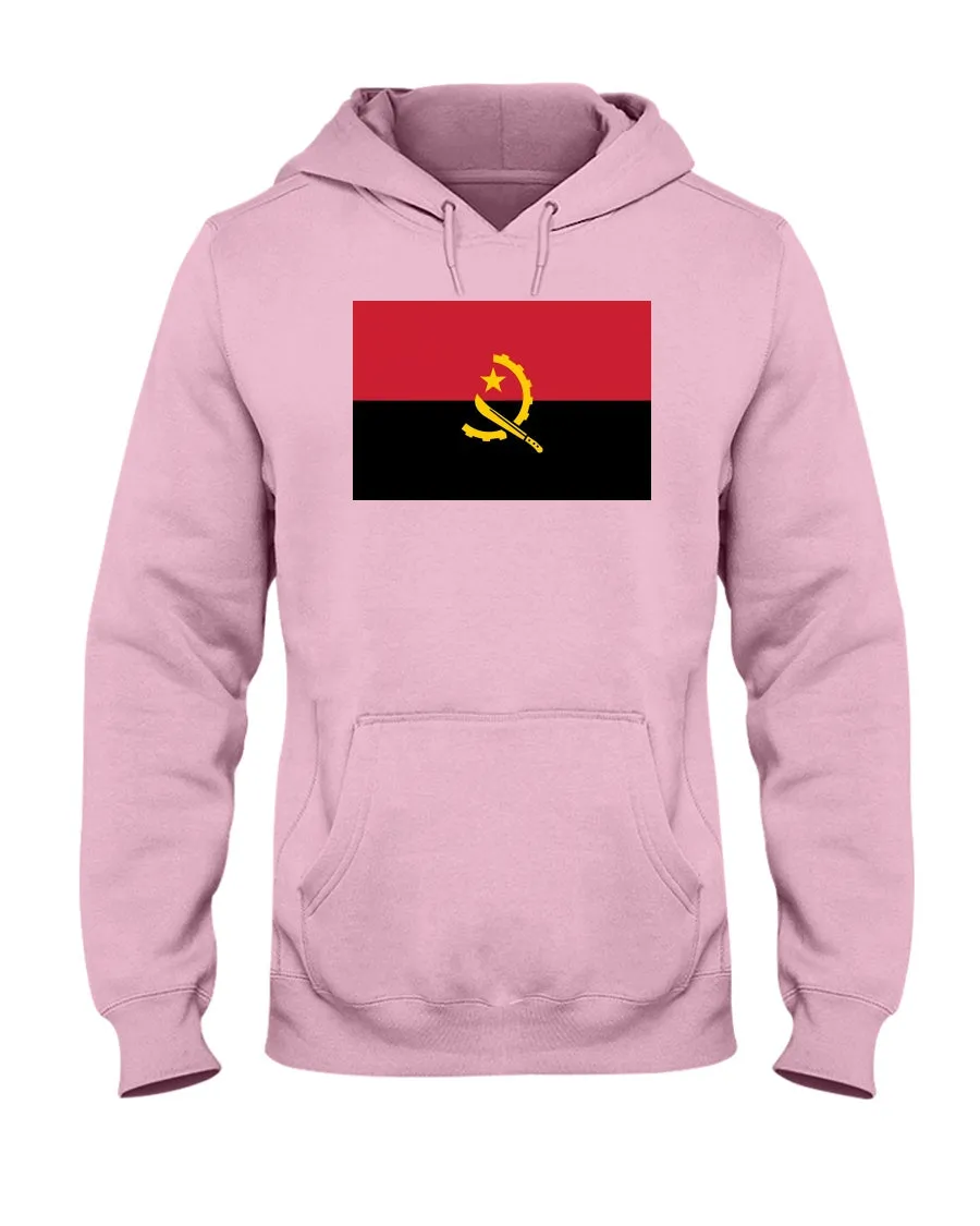 Angola Flag Gildan  Hoodie