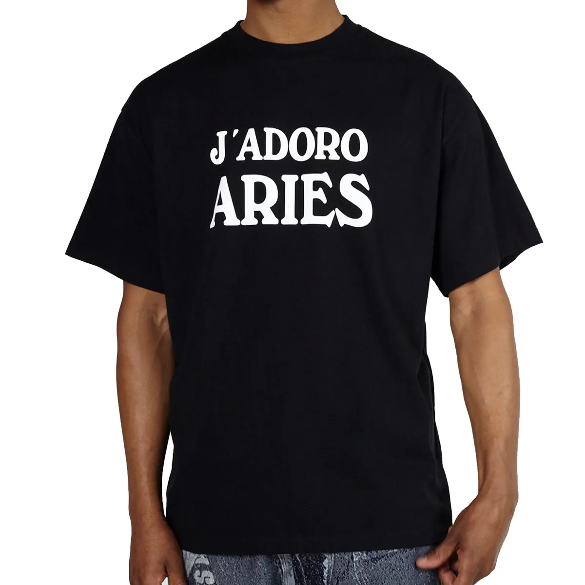 Aries J'Adoro Aries SS Tee Black