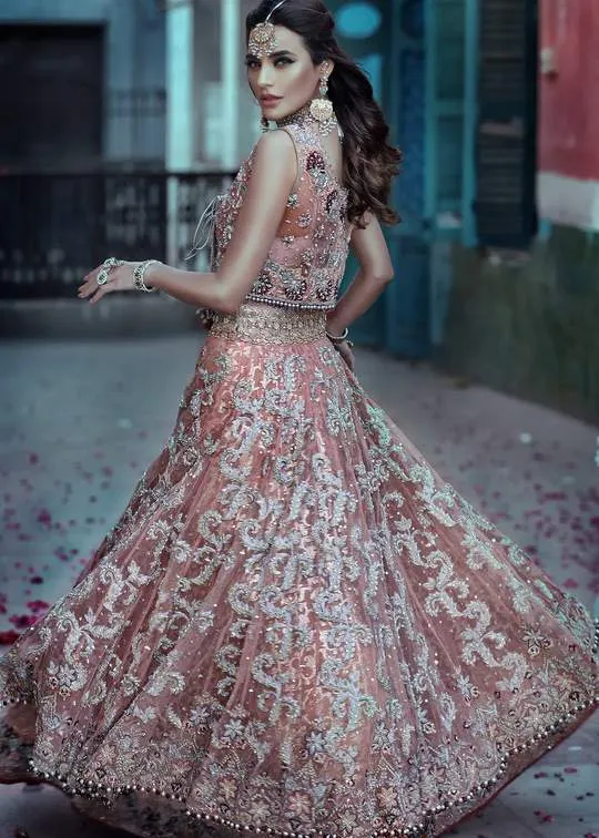 Asian Wedding Lehnga Choli for Bride #C2033