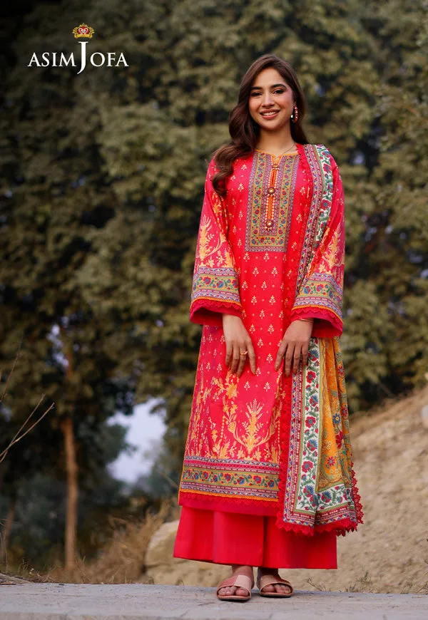 Asim Jofa Printed Lawn '25 | AJUUB-16