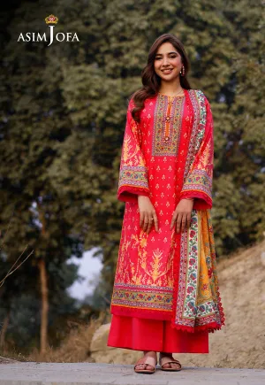 Asim Jofa Printed Lawn '25 | AJUUB-16