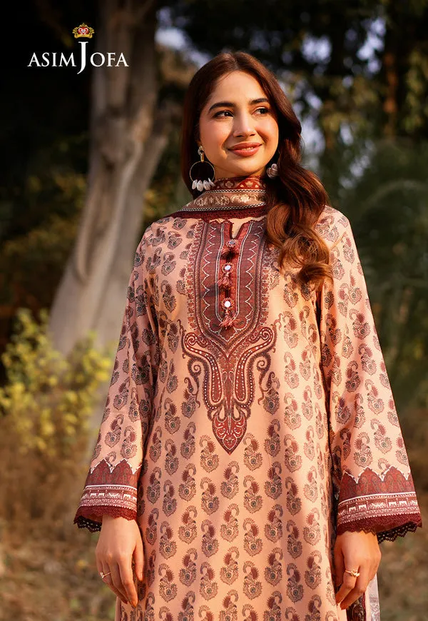 Asim Jofa Printed Lawn '25 | AJUUB-18