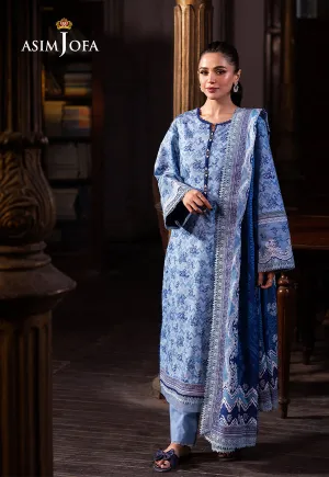Asim Jofa Printed Lawn '25 | AJUUB-39