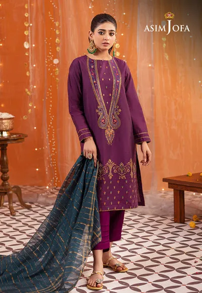 ASIM JOFA |TARA SITARA ESSENTIALS PRET COLLECTION | AJTM-12 - 3 PCS