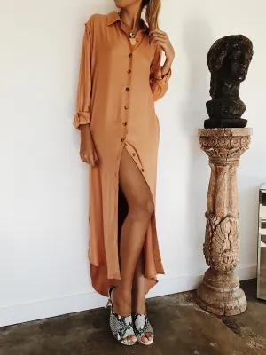 Avalon Maxi Shirt Dress