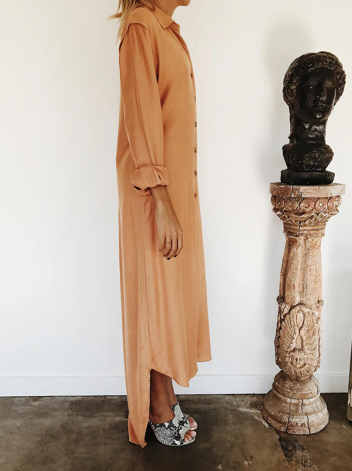 Avalon Maxi Shirt Dress