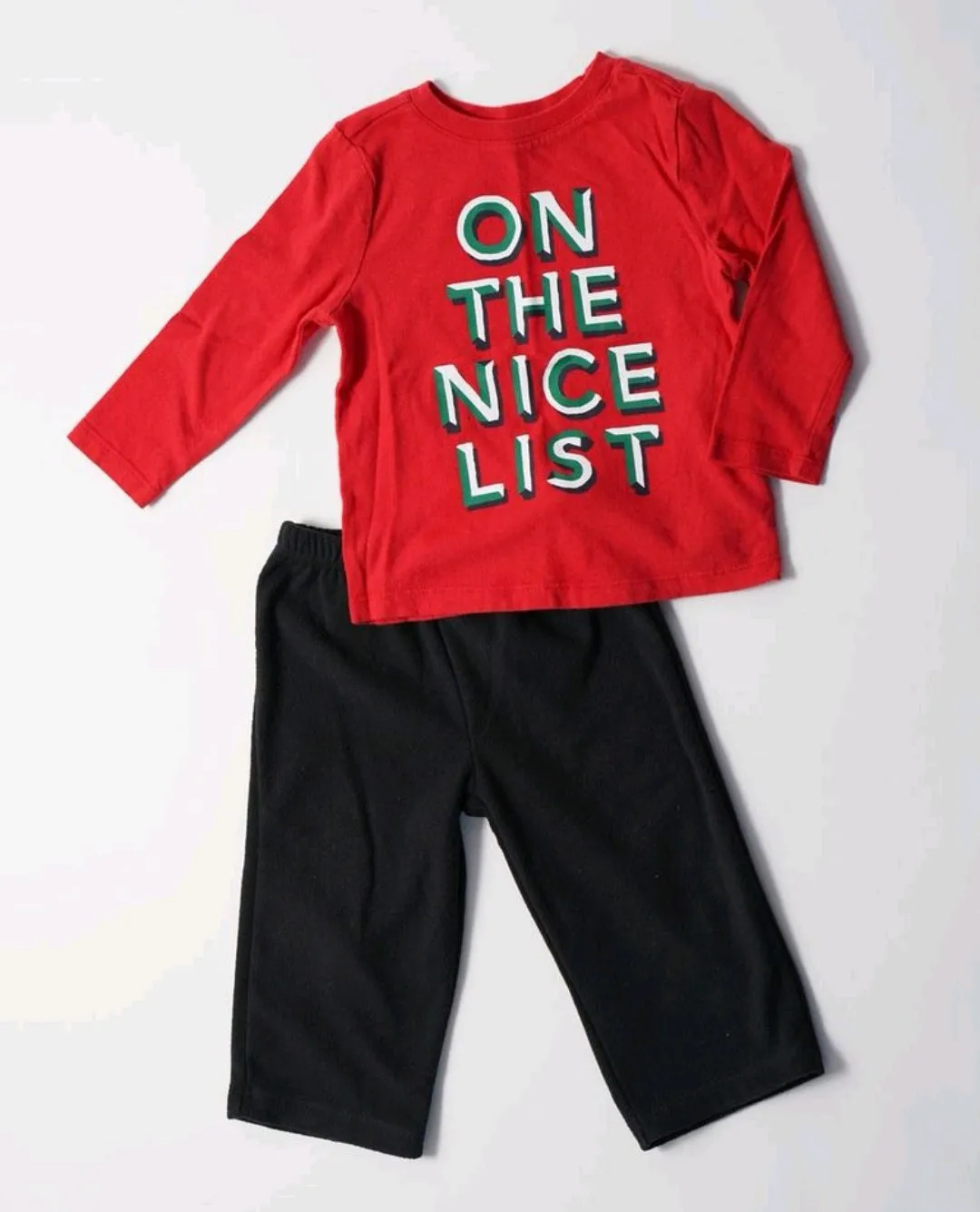 BABY BOY SIZE 12 MONTHS - OLD NAVY & CARTER'S, 2 Piece Mix N Match Fall Outfit EUC B18