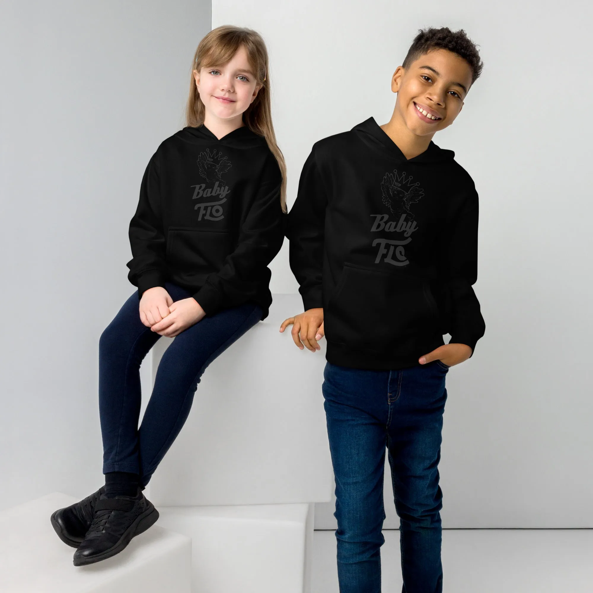 Baby FLO Youth Hoodie (Black)