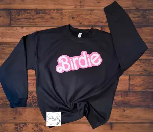 Barbie font crew neck | Personalized Sweatshirt | T-shirt
