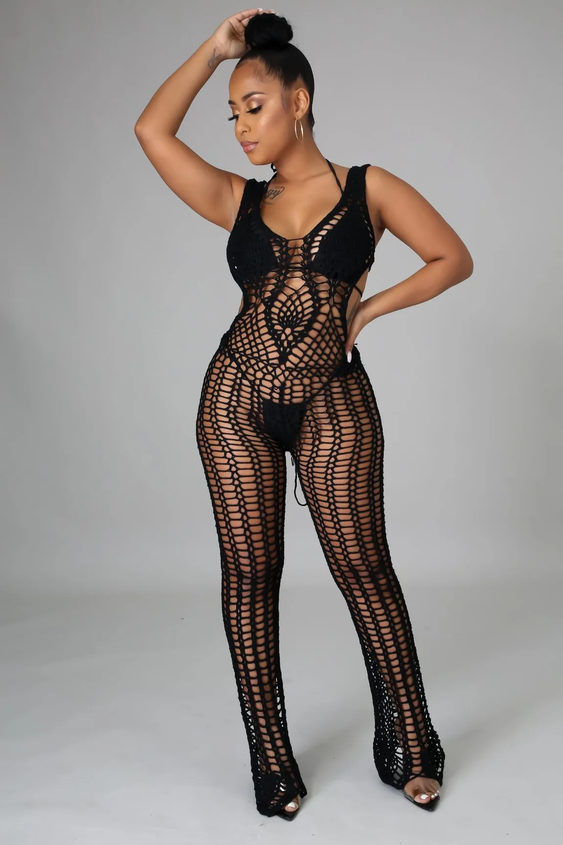 Beach bum jumpsuit