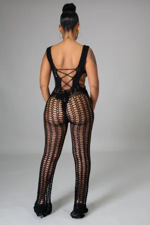 Beach bum jumpsuit