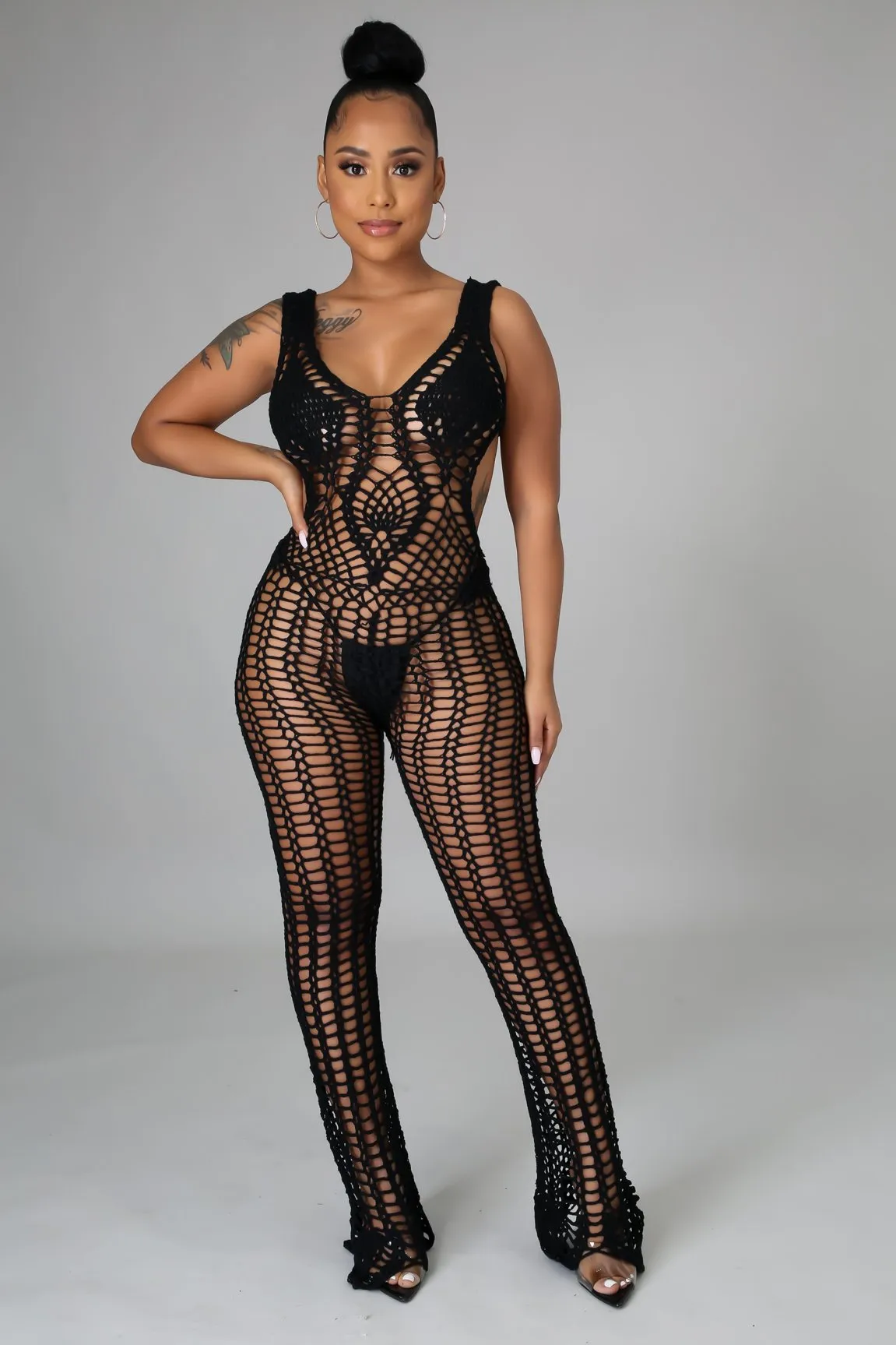 Beach bum jumpsuit