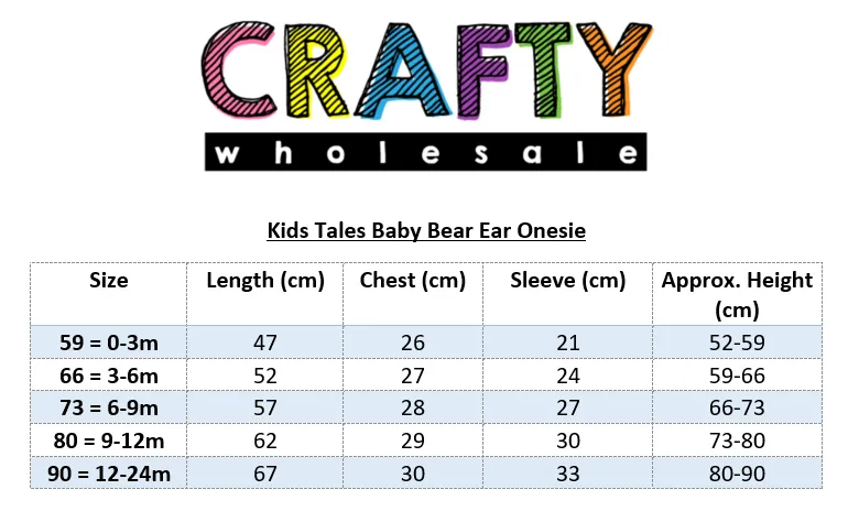 Bear Ear Baby Onesie - Grey