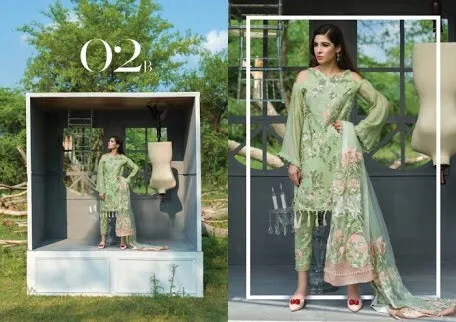 Beautiful chiffon dress by saira shakira from the house  of crimson Model   #  C811