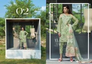Beautiful chiffon dress by saira shakira from the house  of crimson Model   #  C811