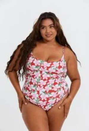 BENOA25 MAKENNA  (CURVE) ONE PIECE - VINTAGE ORCHID