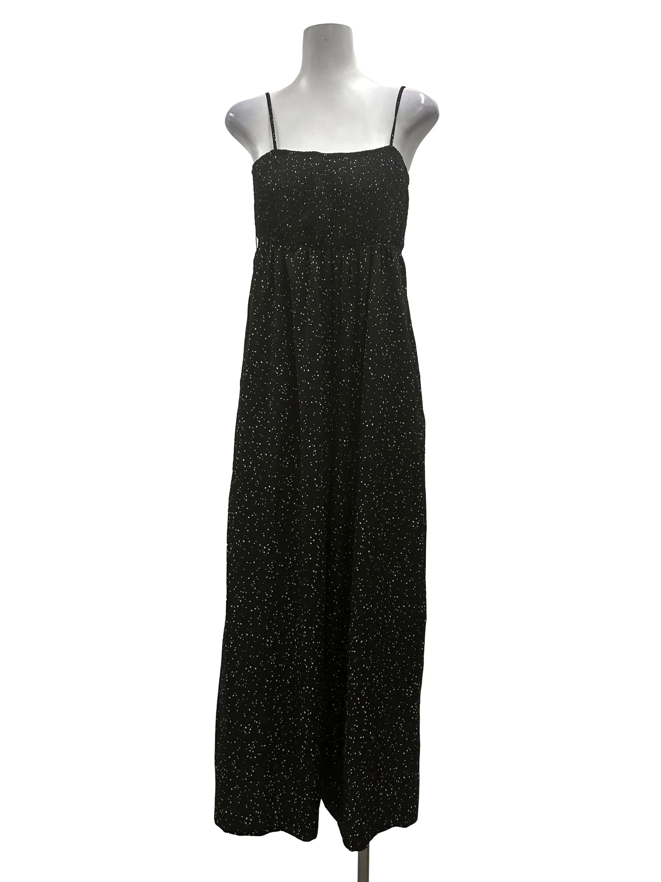 Black Polka Dot Jumpsuit