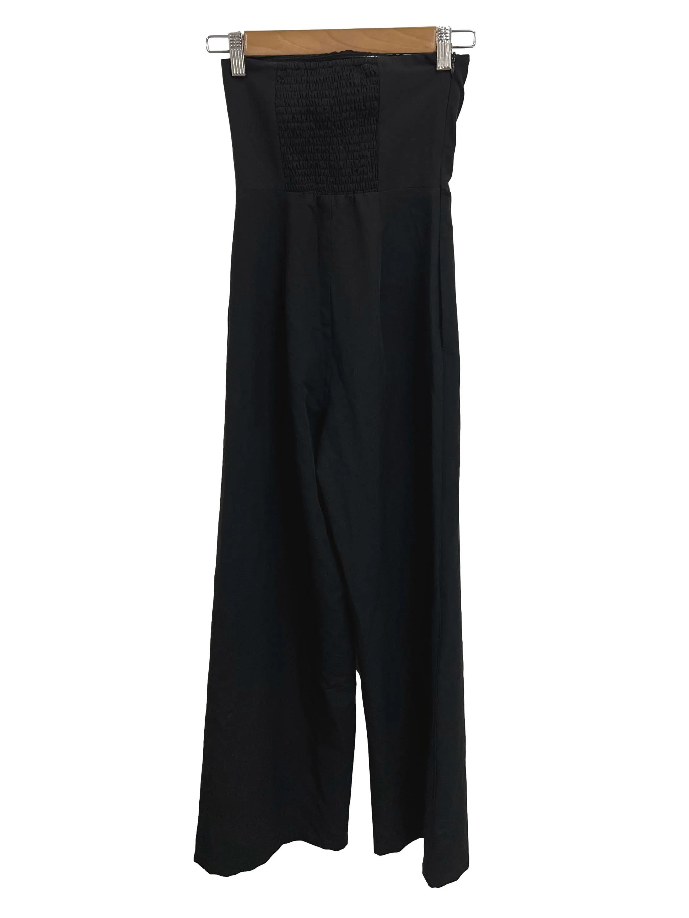 Black Tube Jumpsuit