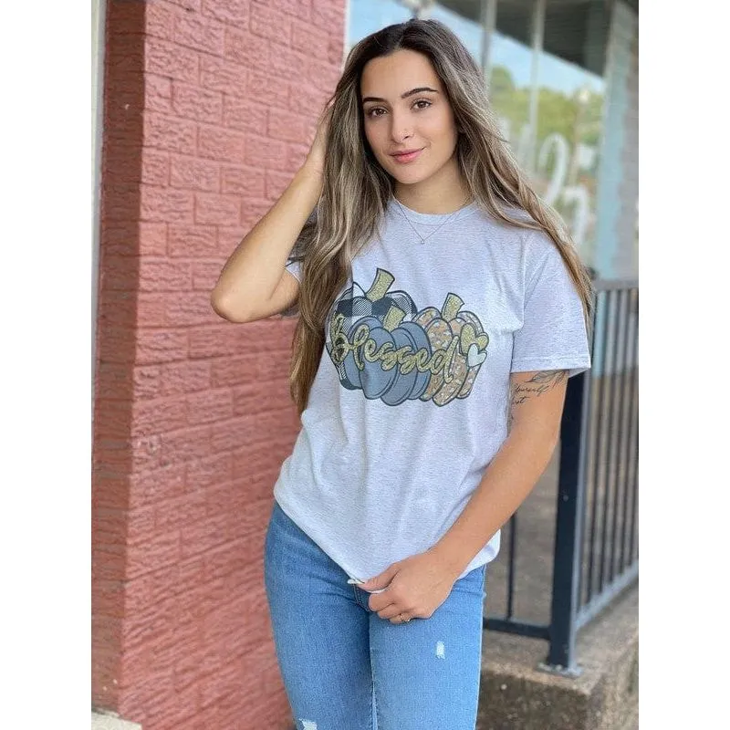 Blessed pumpkin tee