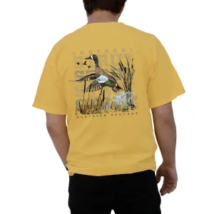 Blue Winged Teal Takeoff Short Sleeve T-Shirt