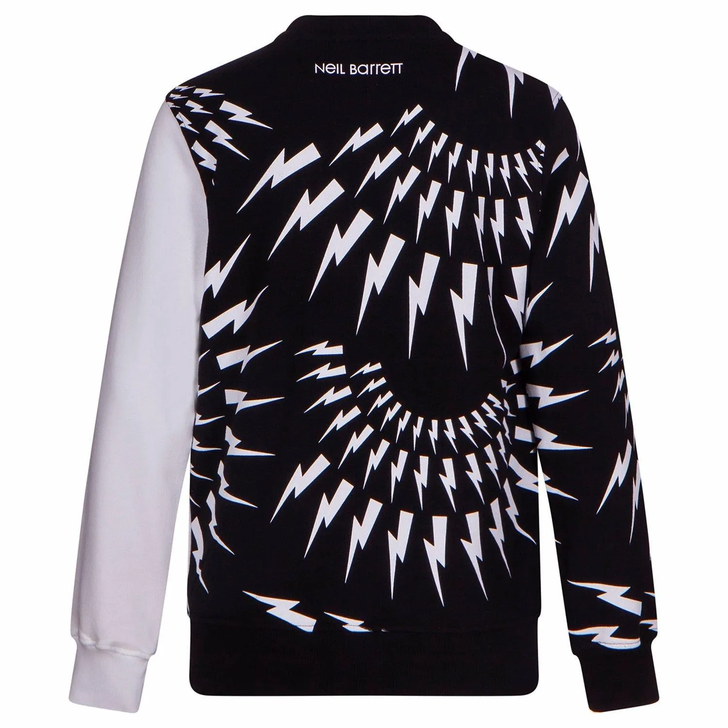 Boys Black Thunderbolt Sweatshirt