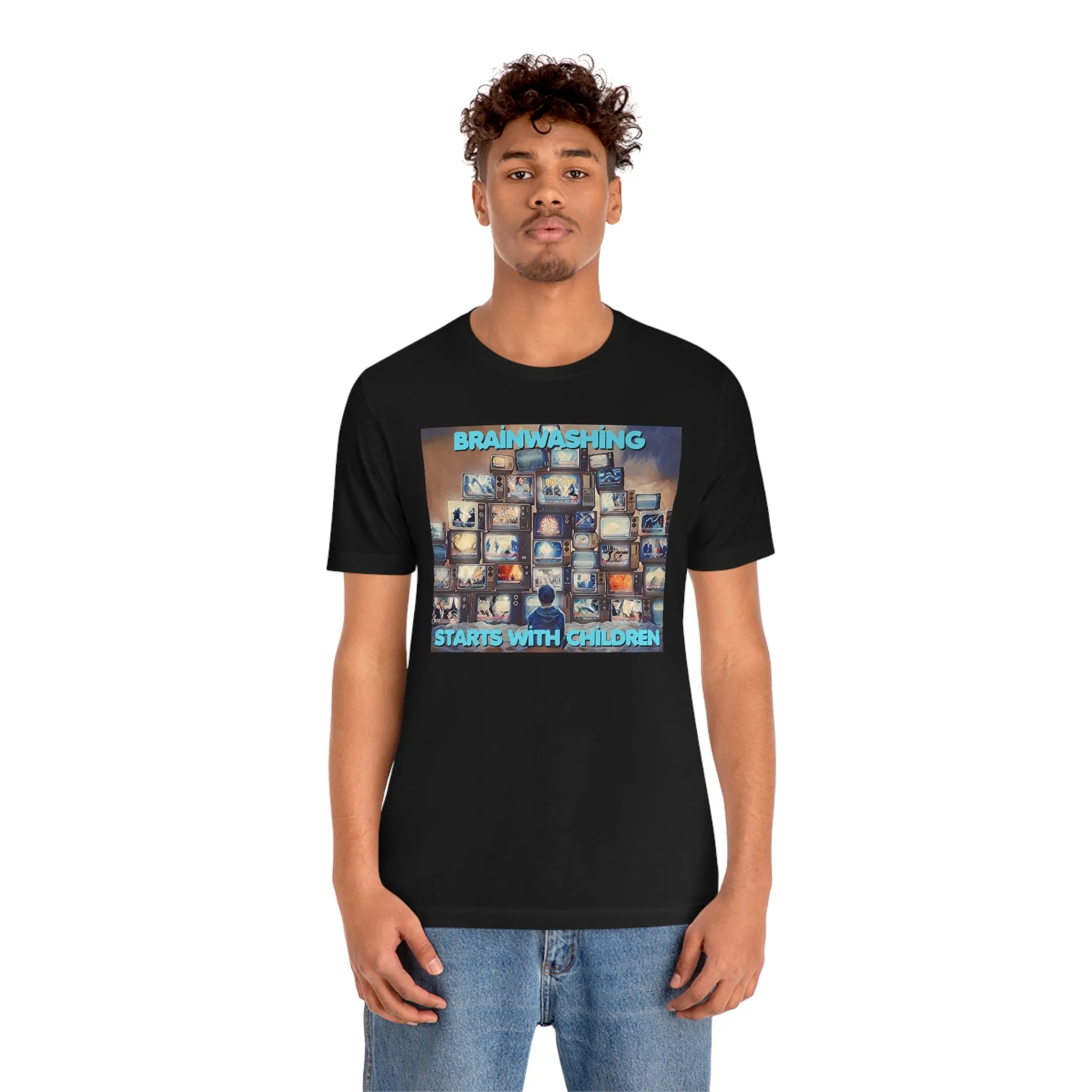 Brainwashing Starts With Children Short Sleeve Tee