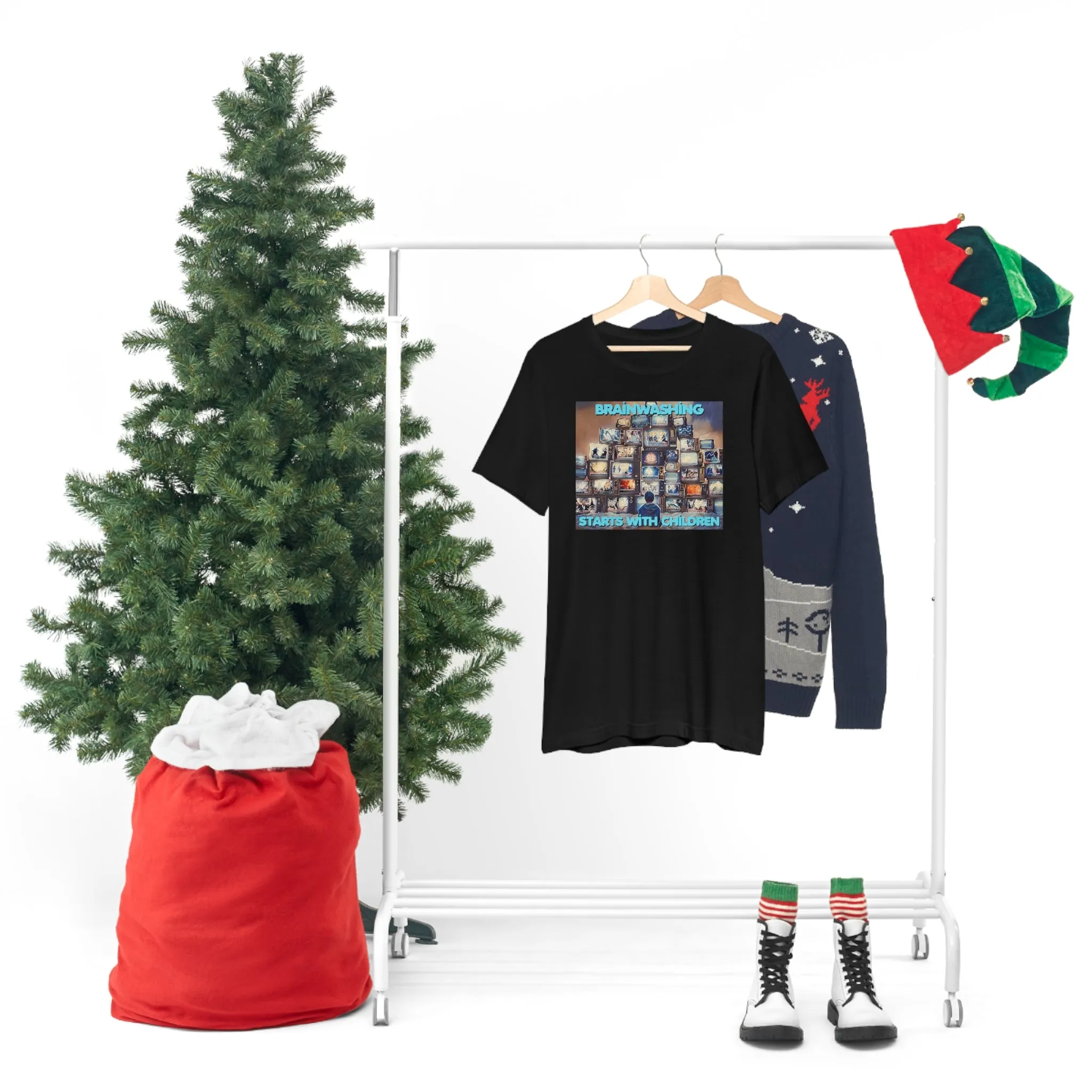 Brainwashing Starts With Children Short Sleeve Tee