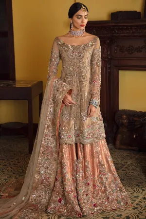 Bridal Sharara Dress for Wedding #Y6218