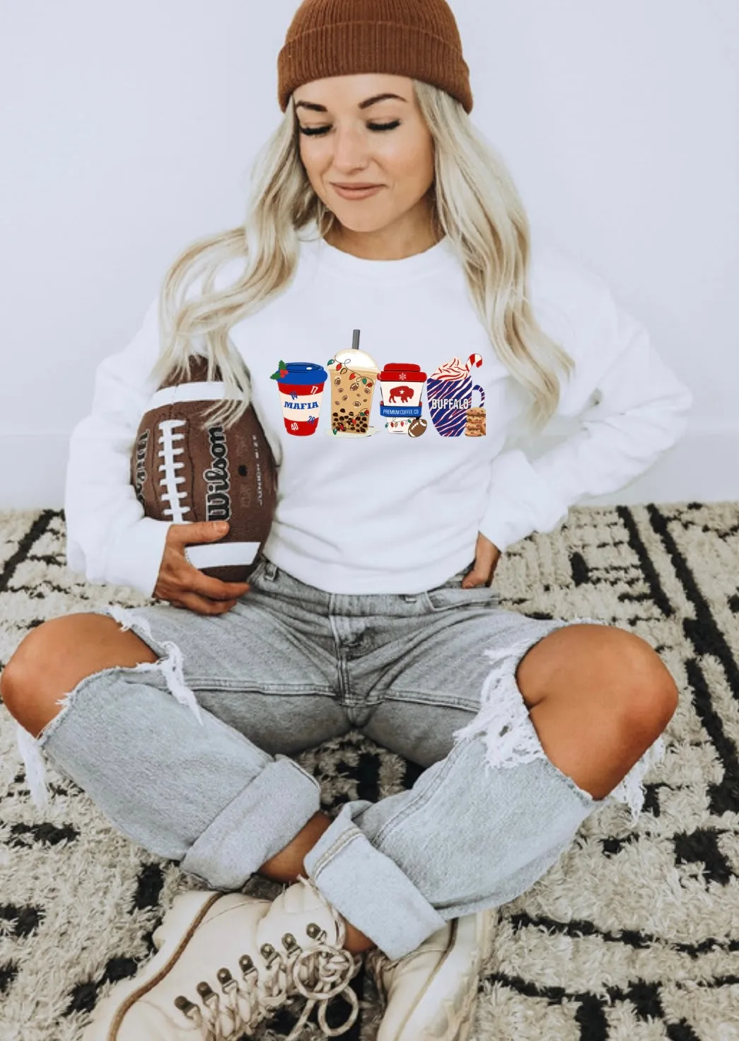 Buffalo Bills Christmas Cup Crew
