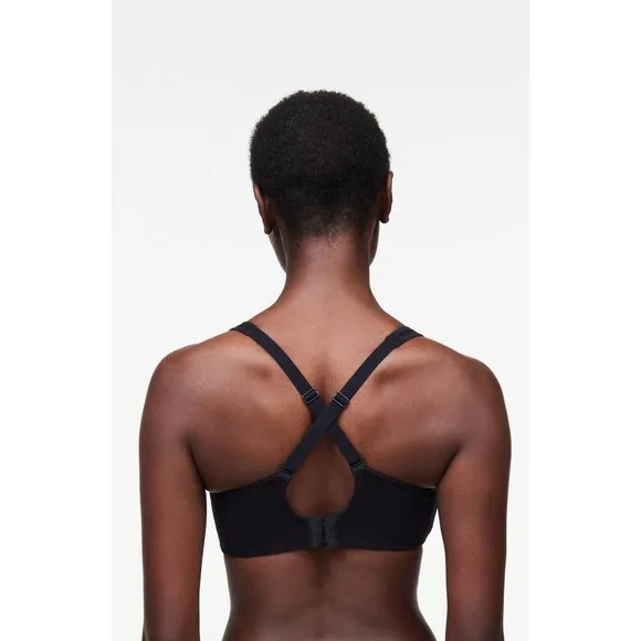 Chantelle Everyday High Support Underwire Sports Bra SZ 34DDD
