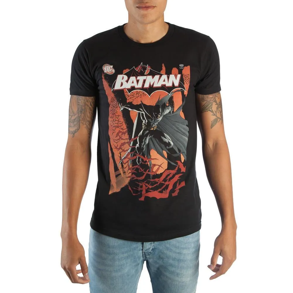 Classic Vintage Batman Comic Book Cover T-Shirt