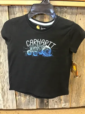 CLCA9808-4-Black Bodyshirt Carhart Girls Graphic