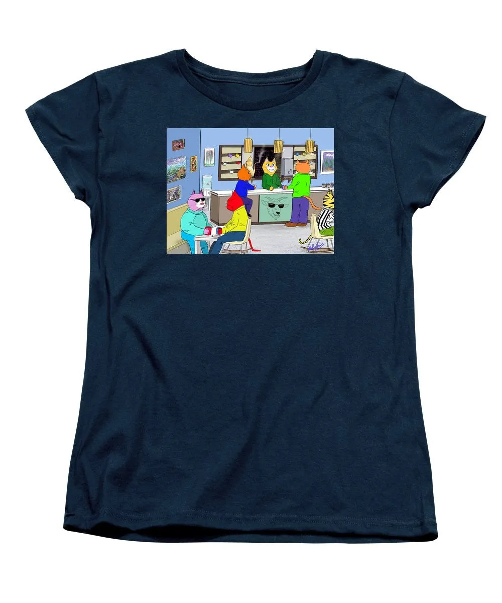 Coffee Cats - Women's T-Shirt (Standard Cut)
