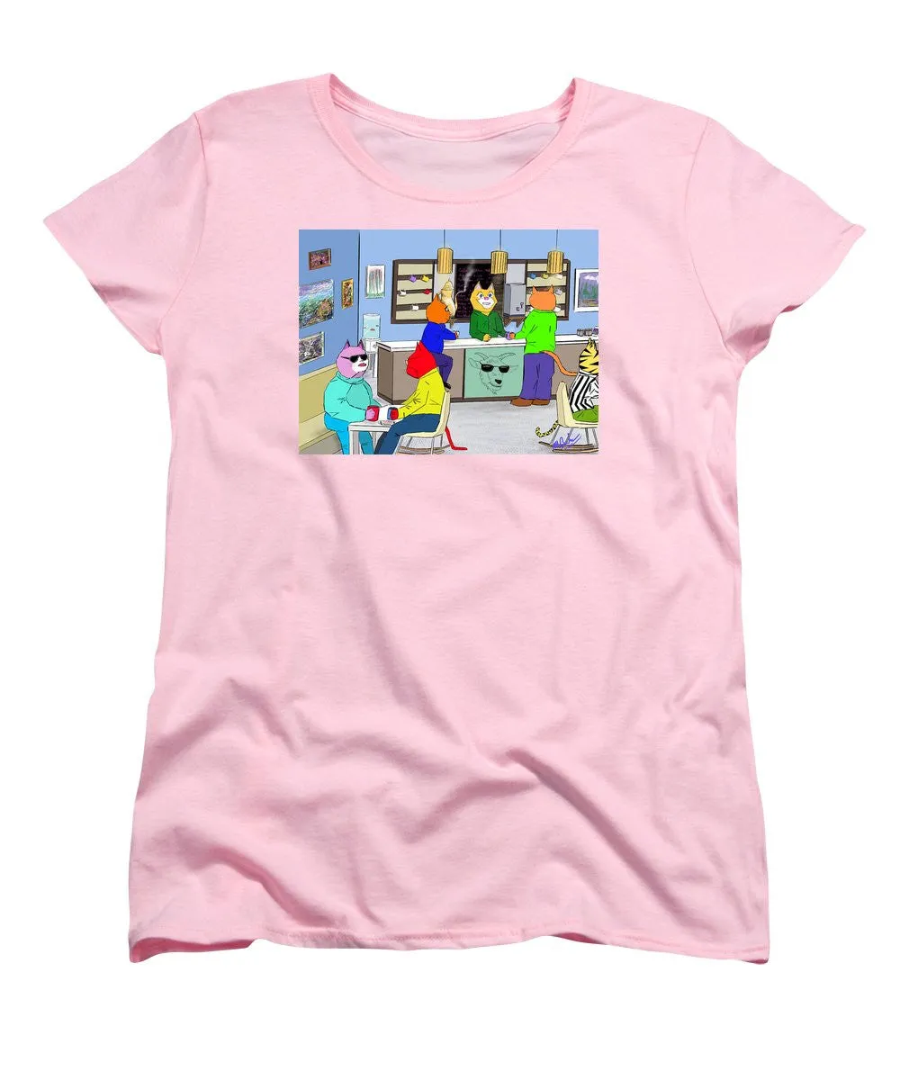 Coffee Cats - Women's T-Shirt (Standard Cut)